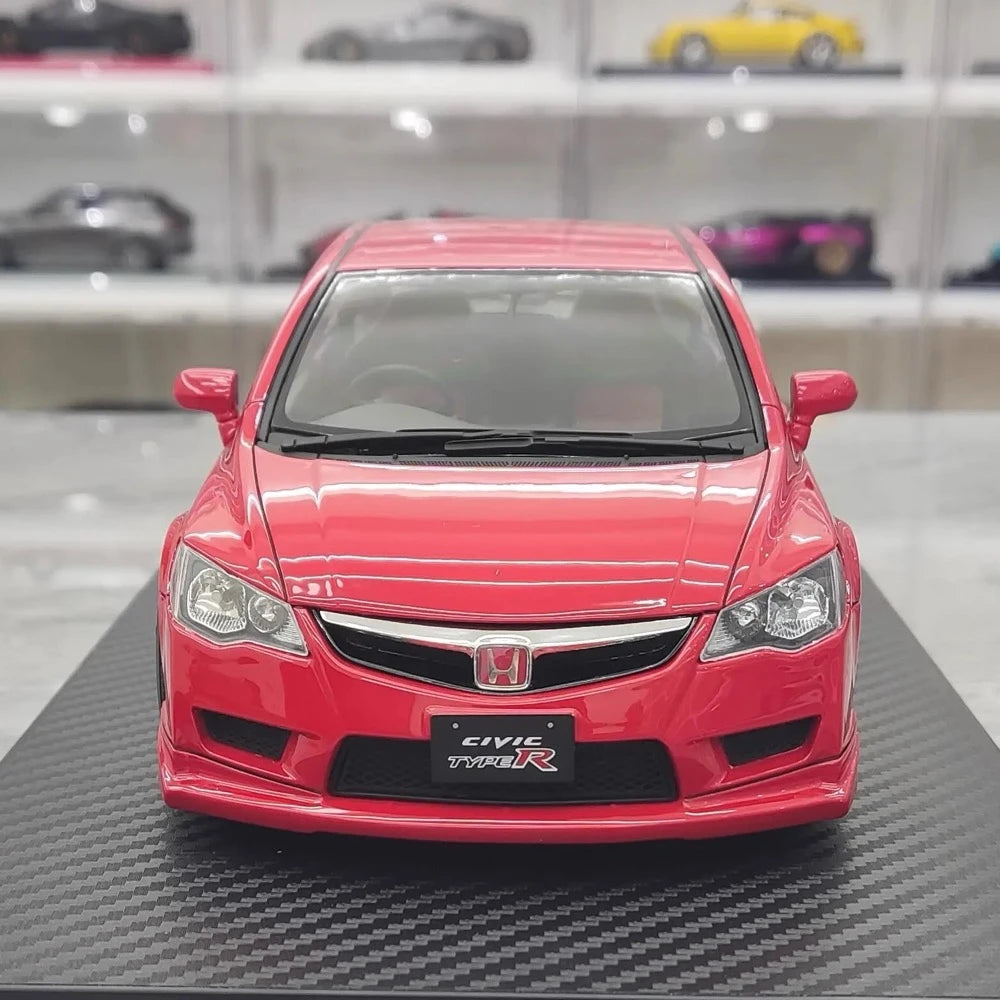 [Ignition] 1:18 Honda 2007 Civic Type R FD2 JDM Red Model Car Resin