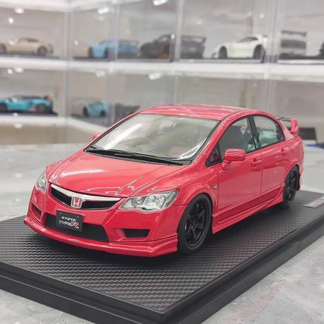 [Ignition] 1:18 Honda 2007 Civic Type R FD2 JDM Red Model Car Resin