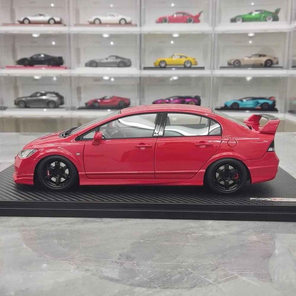 [Ignition] 1:18 Honda 2007 Civic Type R FD2 JDM Red Model Car Resin