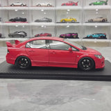 [Ignition] 1:18 Honda 2007 Civic Type R FD2 JDM Red Model Car Resin
