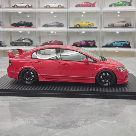 [Ignition] 1:18 Honda 2007 Civic Type R FD2 JDM Red Model Car Resin