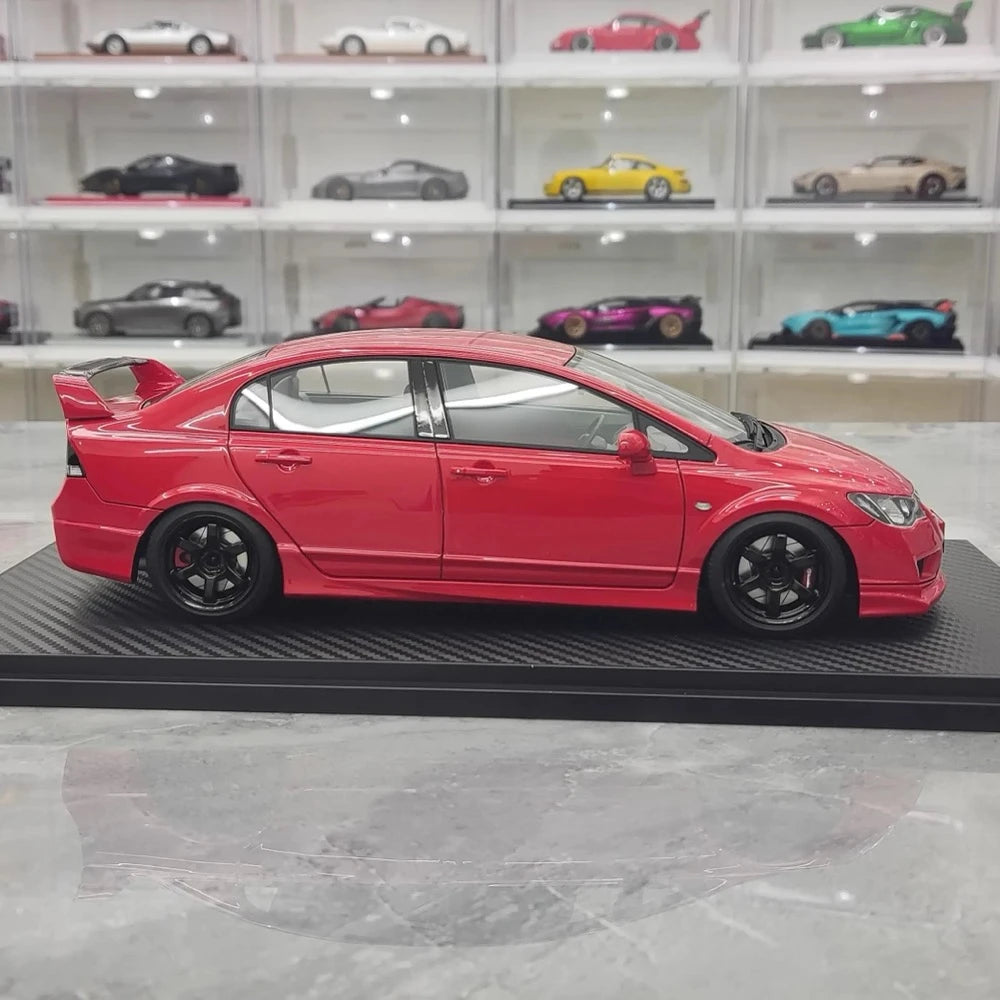 [Ignition] 1:18 Honda 2007 Civic Type R FD2 JDM Red Model Car Resin