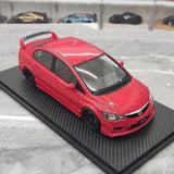 [Ignition] 1:18 Honda 2007 Civic Type R FD2 JDM Red Model Car Resin