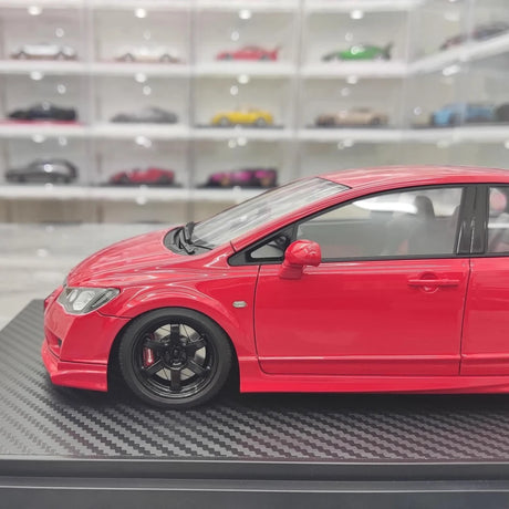 [Ignition] 1:18 Honda 2007 Civic Type R FD2 JDM Red Model Car Resin