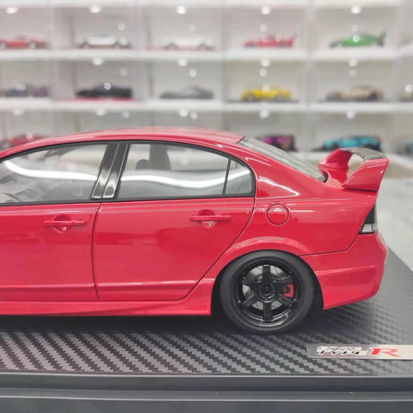 [Ignition] 1:18 Honda 2007 Civic Type R FD2 JDM Red Model Car Resin