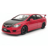 [Ignition] 1:18 Honda 2007 Civic Type R FD2 JDM Red & Black Model Car Resin