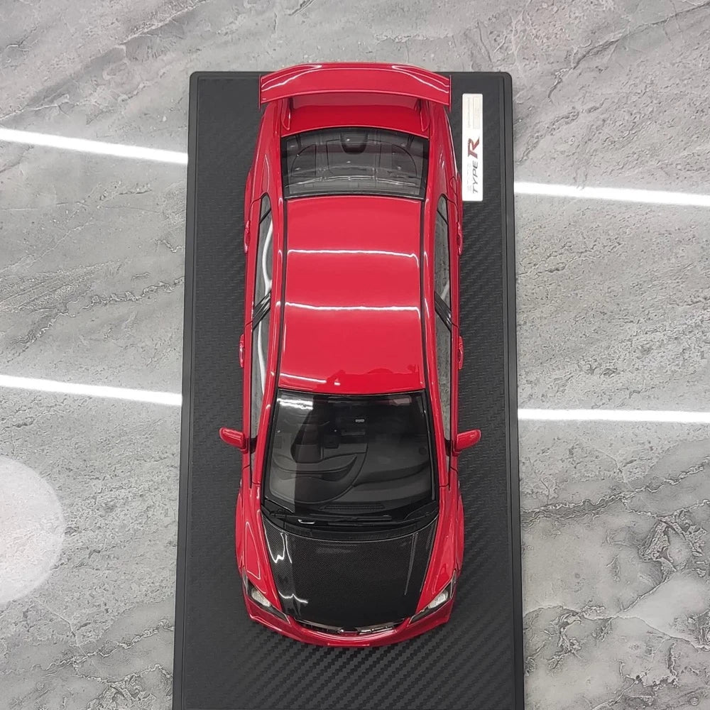 [Ignition] 1:18 Honda 2007 Civic Type R FD2 JDM Red & Black Model Car Resin