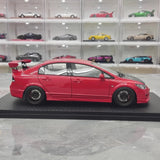 [Ignition] 1:18 Honda 2007 Civic Type R FD2 JDM Red & Black Model Car Resin