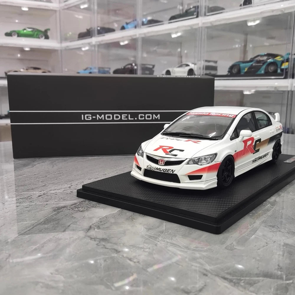 [Ignition] 1:18 Honda 2007 Civic Type R FD2 JDM wit modelauto Hars