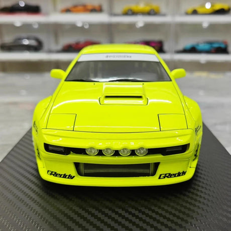 [Ignition] 1:18 Mazda 1985 RX-7 FC3S PANDEM Green Model Car Resin