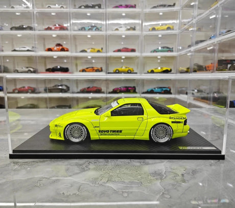 [Ignition] 1:18 Mazda 1985 RX-7 FC3S PANDEM Green Model Car Resin