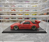 [Ignition] 1:18 Mazda 1985 RX-7 FC3S PANDEM Red Model Car Resin