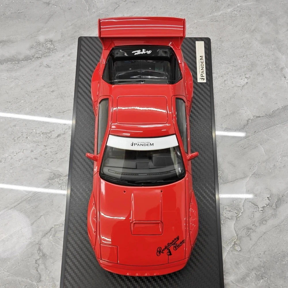 [Ignition] 1:18 Mazda 1985 RX-7 FC3S PANDEM Red Model Car Resin