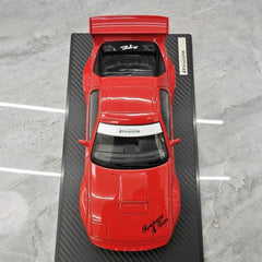 [Ignition] 1:18 Mazda 1985 RX-7 FC3S PANDEM rosso modellino di auto resina