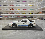 [Ignition] 1:18 Mazda 1985 RX-7 FC3S PANDEM White & Red Model Car Resin