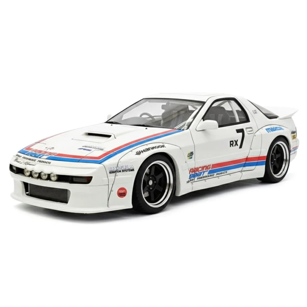 [Ignition] 1:18 Mazda 1985 RX-7 FC3S PANDEM White & Red Model Car Resin