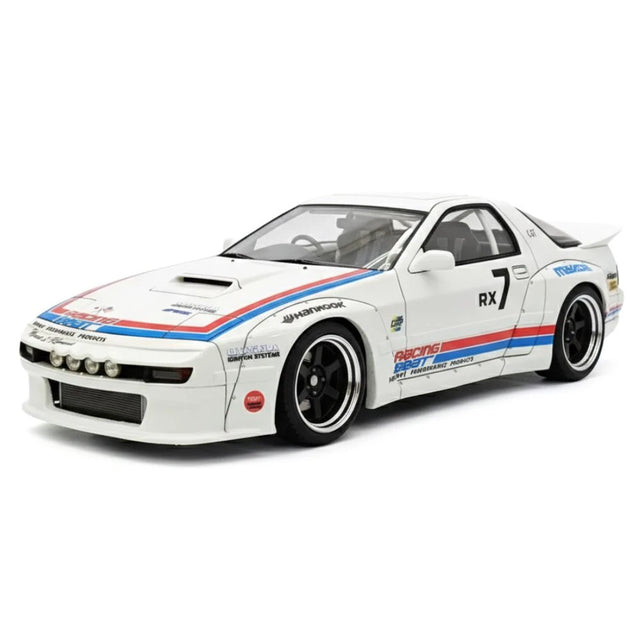 [Ignition] 1:18 Mazda 1985 RX-7 FC3S PANDEM White & Red Model Car Resin