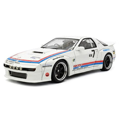 [Ignition] 1:18 Mazda 1985 RX-7 FC3S PANDEM White & Red Model Car Resin