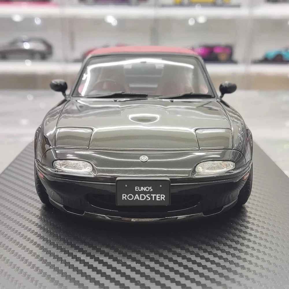[Ignition] 1:18 Mazda 1989 MX-5 Miata NA Eunos Roadster Black Model Car Resin