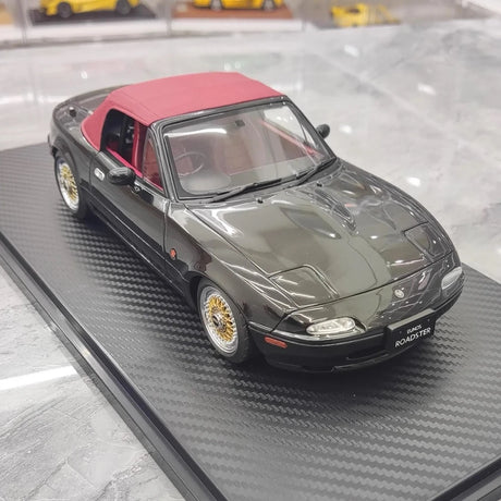 [Ignition] 1:18 Mazda 1989 MX-5 Miata NA Eunos Roadster Black Model Car Resin