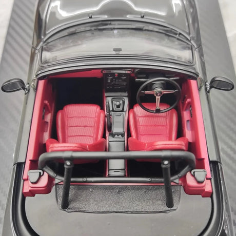 [Ignition] 1:18 Mazda 1989 MX-5 Miata NA Eunos Roadster Black Model Car Resin