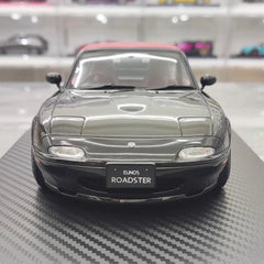 [Ignition] 1:18 Mazda 1989 MX-5 Miata NA Eunos Roadster Black Model Car Resin