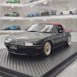[Ignition] 1:18 Mazda 1989 MX-5 Miata NA Eunos Roadster Black Model Car Resin