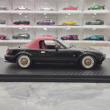 [Ignition] 1:18 Mazda 1989 MX-5 Miata NA Eunos Roadster Black Model Car Resin