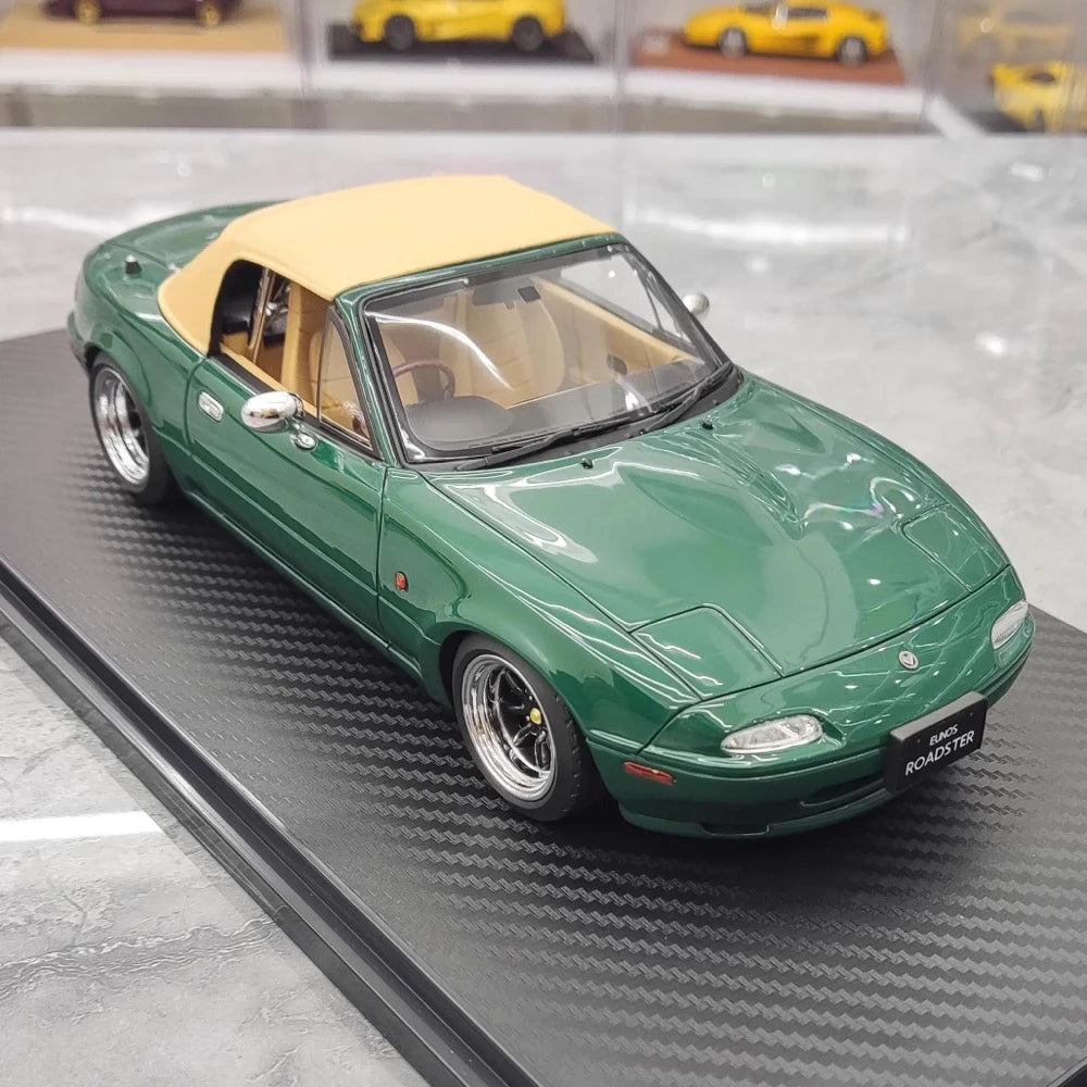 [Ignition] 1:18 Mazda 1989 MX-5 Miata NA Eunos Roadster Green Model Car Resin