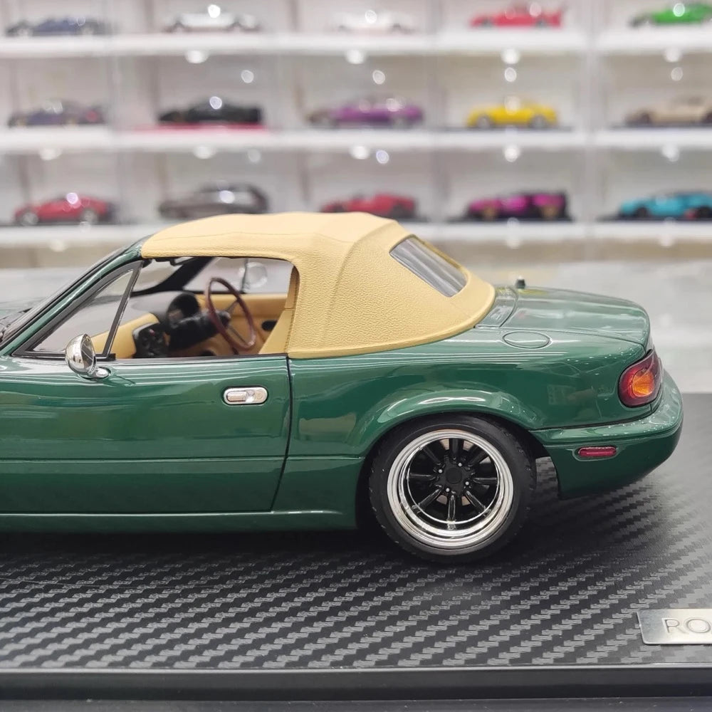 [Ignition] 1:18 Mazda 1989 MX-5 Miata NA Eunos Roadster Green Model Car Resin