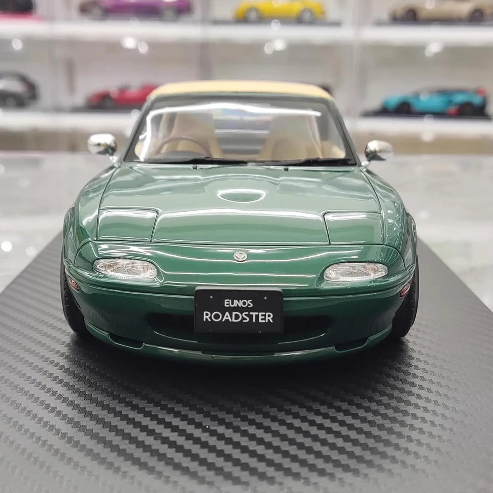 [Ignition] 1:18 Mazda 1989 MX-5 Miata NA Eunos Roadster Green Model Car Resin