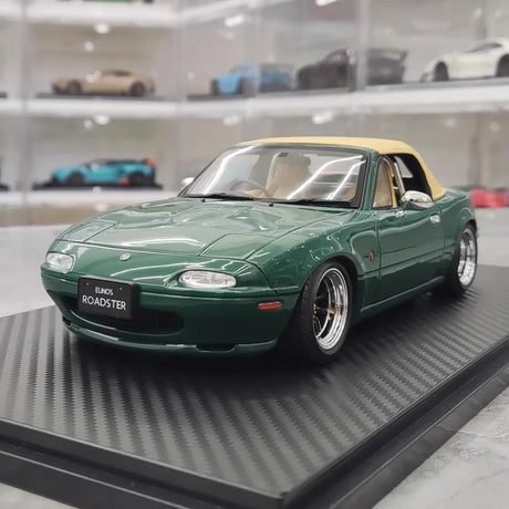[Ignition] 1:18 Mazda 1989 MX-5 Miata NA Eunos Roadster Green Model Car Resin