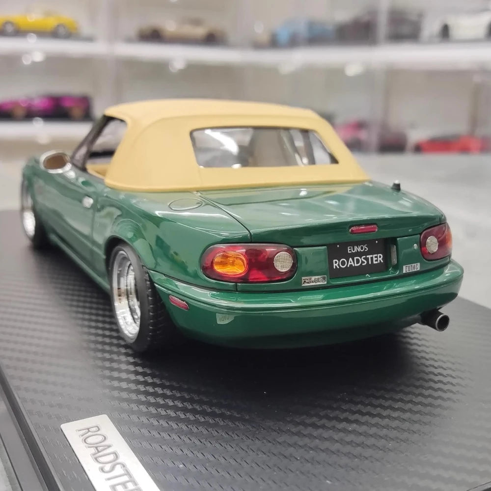 [Ignition] 1:18 Mazda 1989 MX-5 Miata NA Eunos Roadster Green Model Car Resin