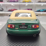 [Ignition] 1:18 Mazda 1989 MX-5 Miata NA Eunos Roadster Green Model Car Resin