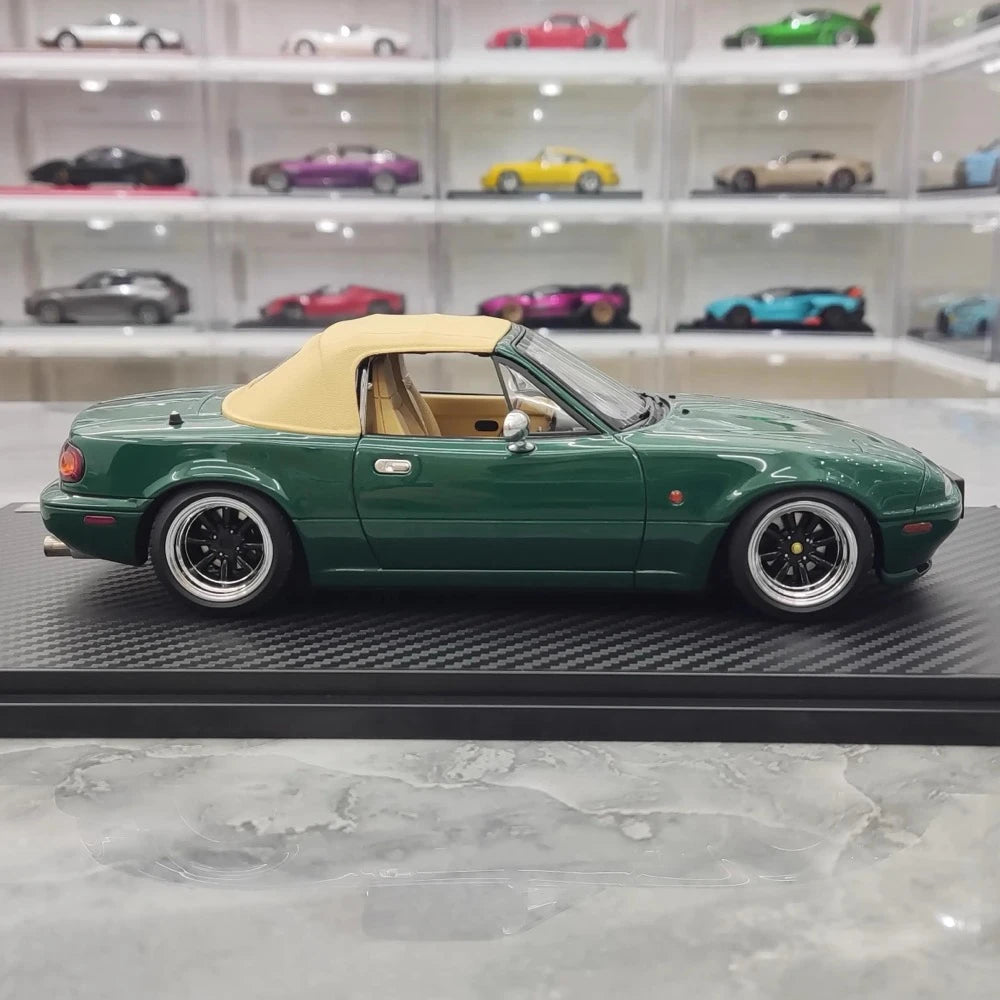 [Ignition] 1:18 Mazda 1989 MX-5 Miata NA Eunos Roadster Green Model Car Resin