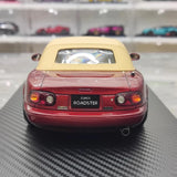 [Ignition] 1:18 Mazda 1989 MX-5 Miata NA Eunos Roadster Red Model Car Resin