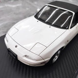 [Ignition] 1:18 Mazda 1989 MX-5 Miata NA Eunos Roadster ホワイト モデルカー レジン