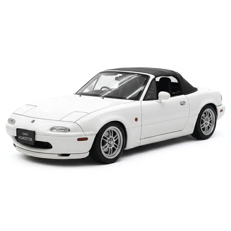 [Ignition] 1:18 Mazda 1989 MX-5 Miata NA Eunos Roadster White Model Car Resin