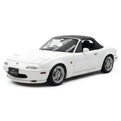 [Ignition] 1:18 Mazda 1989 MX-5 Miata NA Eunos Roadster White Model Car Resin