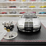 [Ignition] 1:18 Mazda 1990 MX5 Eunos Roadster NA B6-ZE argent voiture miniature Resin