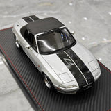 [Ignition] 1:18 Mazda 1990 MX5 Eunos Roadster NA B6-ZE argent voiture miniature Resin