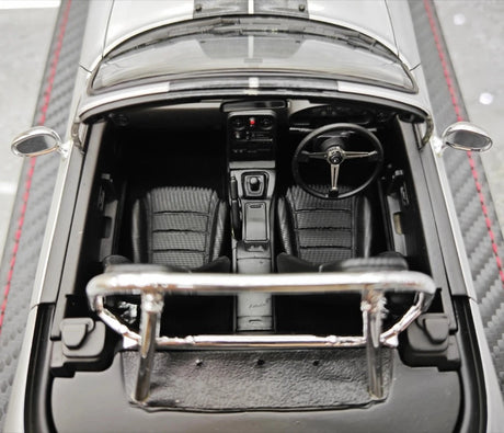 [Ignition] 1:18 Mazda 1990 MX5 Eunos Roadster NA B6-ZE Silver Model Car Resin