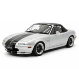 [Ignition] 1:18 Mazda 1990 MX5 Eunos Roadster NA B6-ZE argent voiture miniature Resin