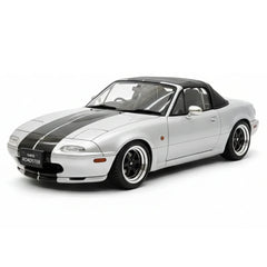 [Ignition] 1:18 Mazda 1990 MX5 Eunos Roadster NA B6-ZE Silver Model Car Resin