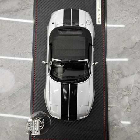 [Ignition] 1:18 Mazda 1990 MX5 Eunos Roadster NA B6-ZE Silver Model Car Resin
