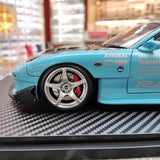 [Ignition] 1:18 Mazda 1992 RX-7 FD3S RE Amemiya Blue Model Car Resin