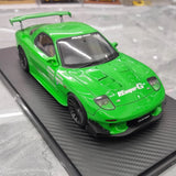 [Ignition] 1:18 Mazda 1992 RX-7 FD3S RE Amemiya Green Model Car Resin