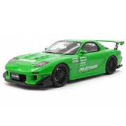 Ignition Mazda 1992 RX-7 FD3S RE Amemiya vert 1:18 – voiture miniature de collection en résine