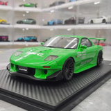 [Ignition] 1:18 Mazda 1992 RX-7 FD3S RE Amemiya Green Model Car Resin