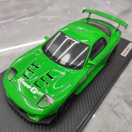[Ignition] 1:18 Mazda 1992 RX-7 FD3S RE Amemiya Green Model Car Resin